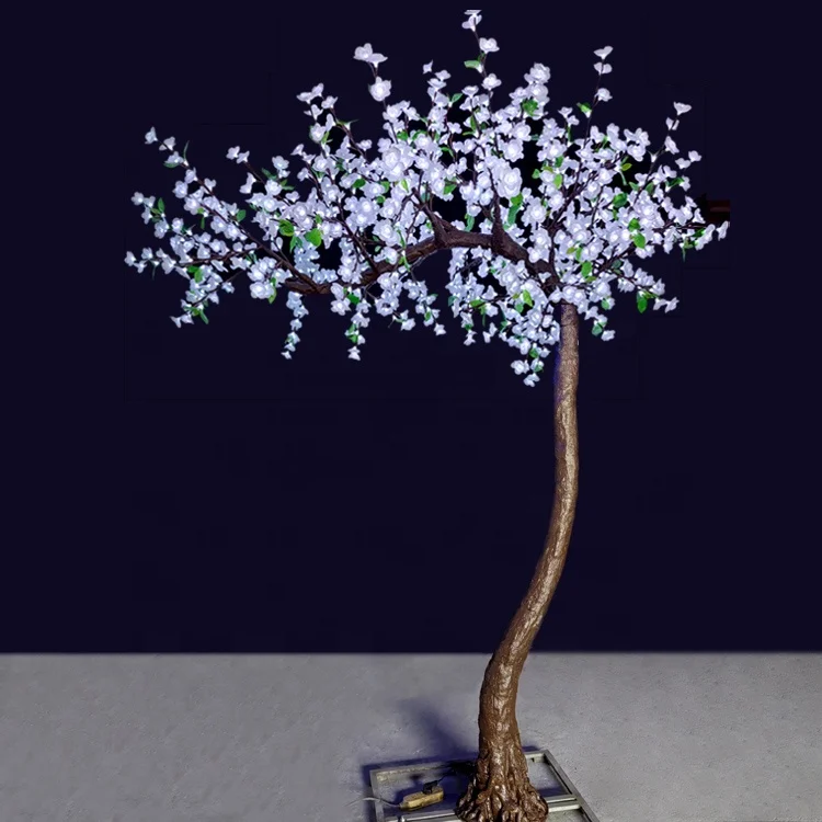 Outdoor waterproof Garden wedding holiday landscape flower lamp christmas 9ft led artificial cherry blossom tree light