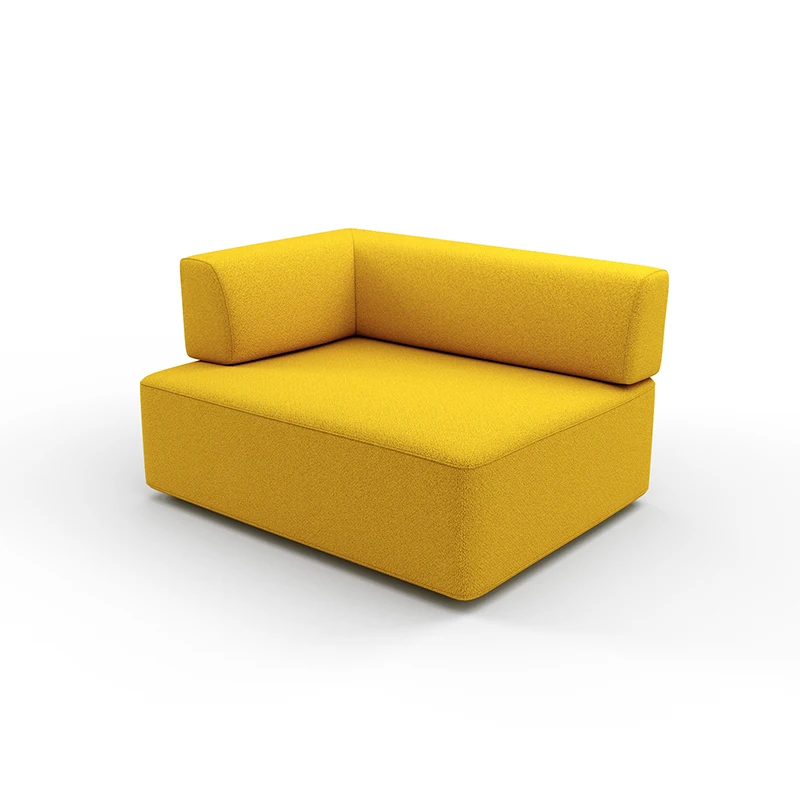 Office Mall modular modern Reception elegant sectional sofa set furniture combination office sofa set with coffee table