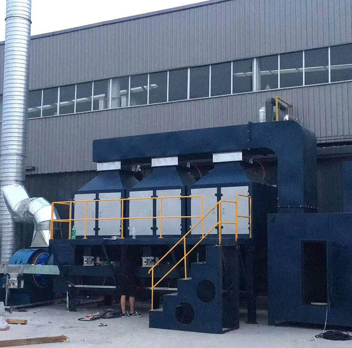 VOCS organic Waste Gas Treatment Equipment system Catalytic combustion High temperature exhaust gas treatment equipment