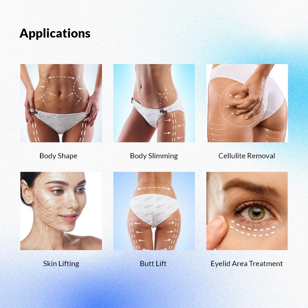 Hot sale cellulite shape fat burning equipment vela roller vacuum cavitation rf shape v9 machine with 4 handles