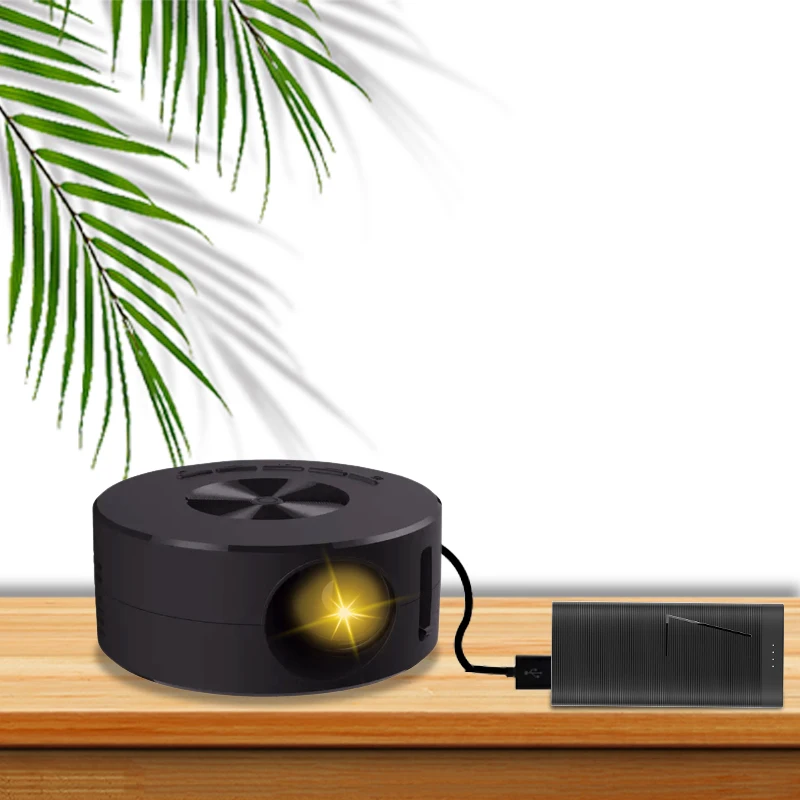 YT200 phone connect directly projector 100 inch wired mirroring mobile phone presentation equipments 4k mini projector YT200