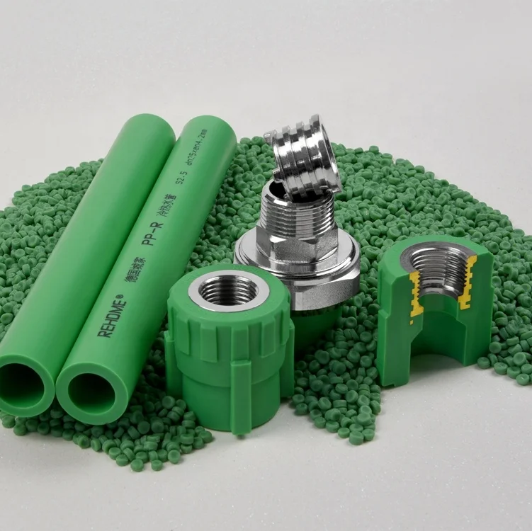 OEM ODM Plumbing Materials Size Color 20mm 25mm 32mm Plastic Brass Thread Tee Elbow Pipe Fittings PPR