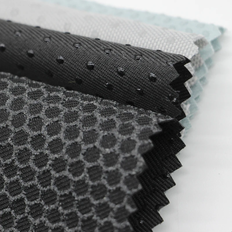 Factory Customized Patterns High Quality Twill Texture Hexagonal Anti Slip Cotton Fabric