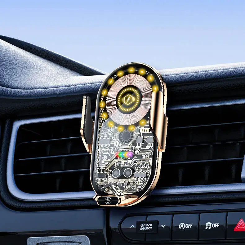 15w Magnetic Wireless Car Charger Holder Car Phone Stand Wireless Charger
