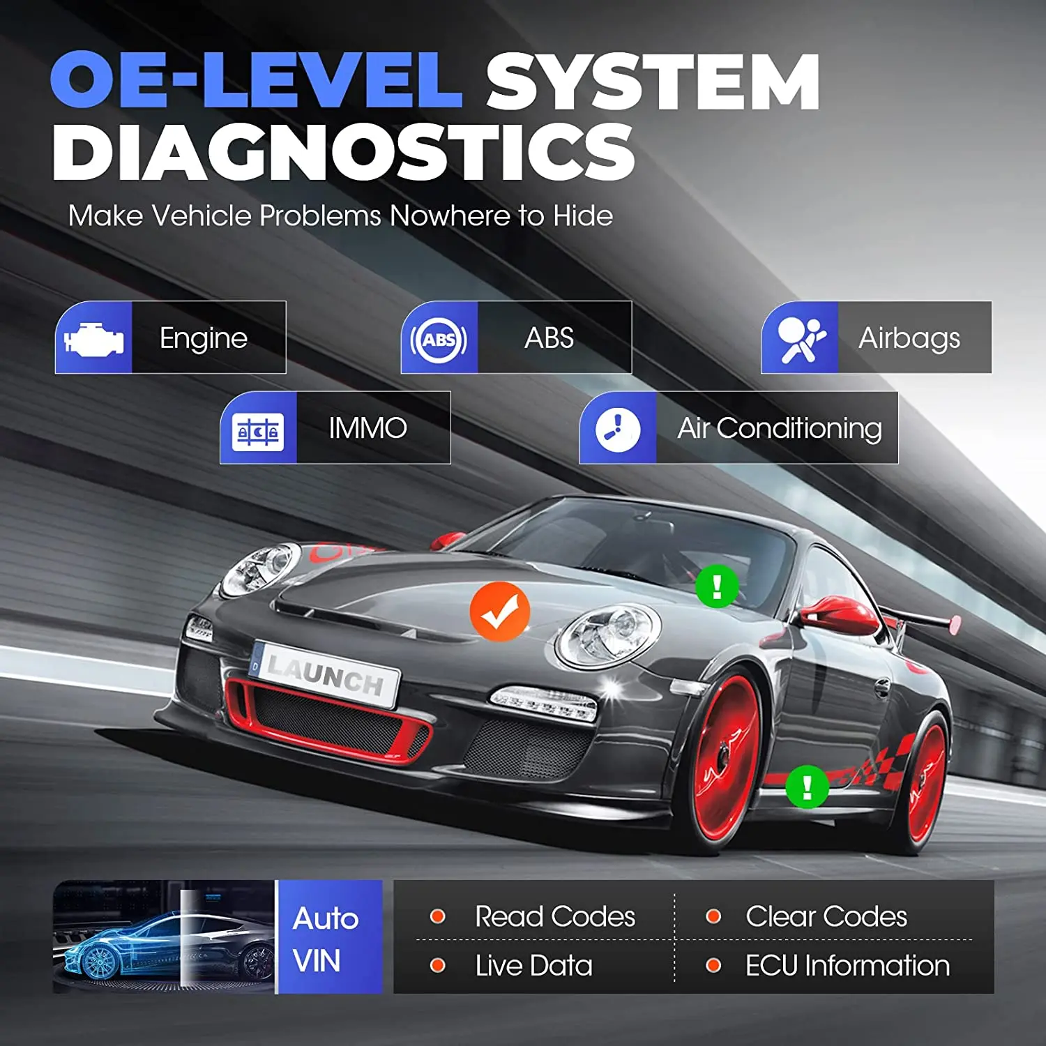 2023 Оригинальный Launch crp919x crp919 crp909x crp 909x909 obd2 OBDII escaner автомобильный считыватель кодов полная система диагностический