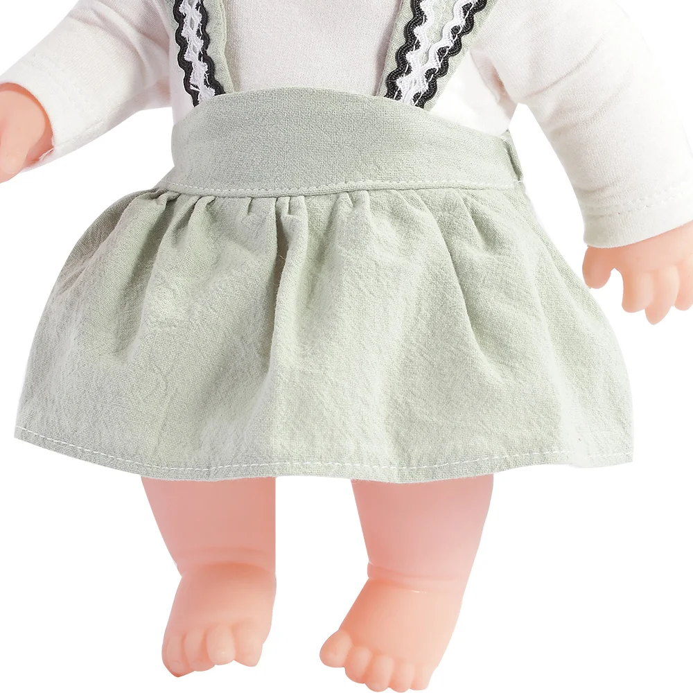 12 inch manufacturers wholesales doll doublade plush full silicone baby doll for kids birthday gift box sets for girls