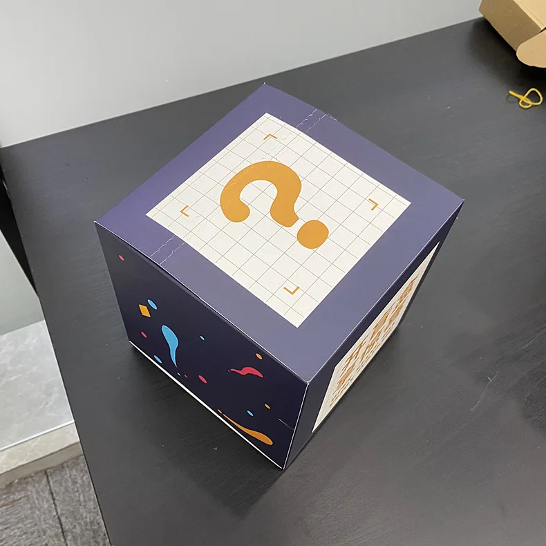 Custom Other Storage Cosmetic Food Festival Mystery Gift Packaging Paper Boxes