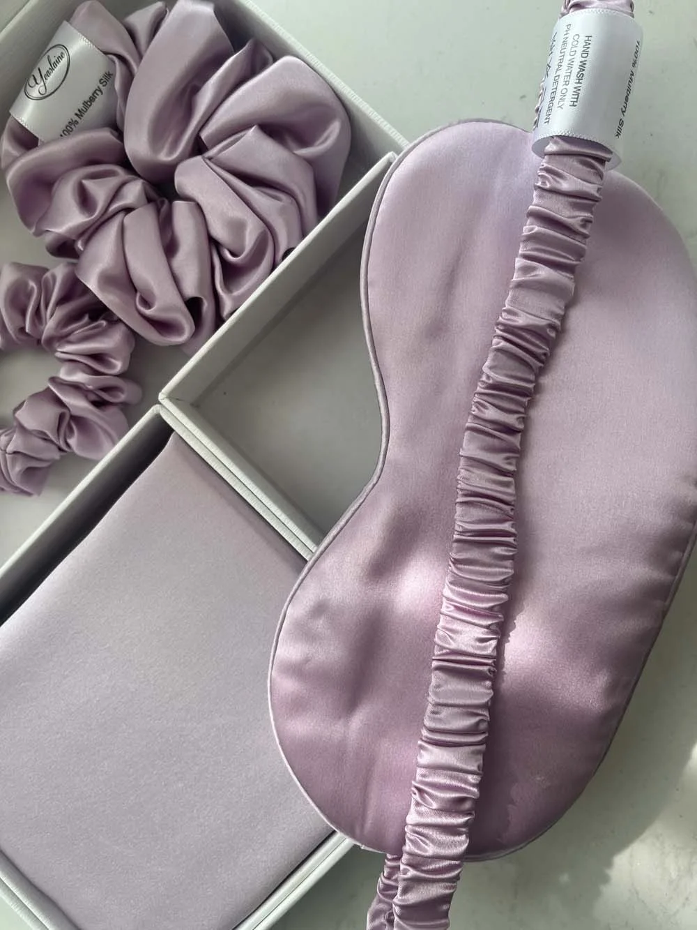 Super Soft Pure 100% Mulberry Silk Gift Set Luxury 16/19/22/25 momme Good Quality