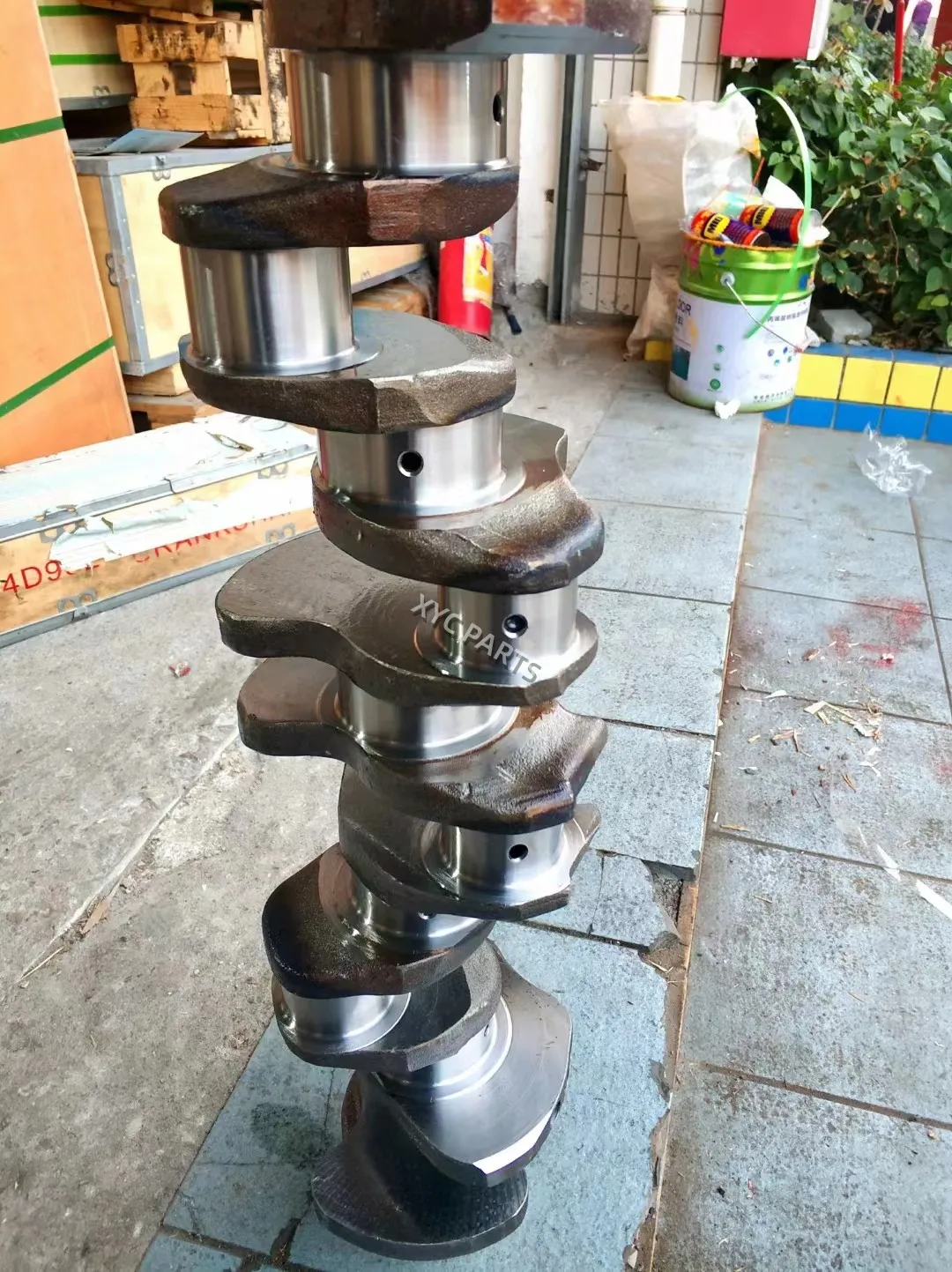 Engine Parts 6D31 6D31T Engine Crankshaft ME082505 forged steel crankshaft for MITSUBISHI