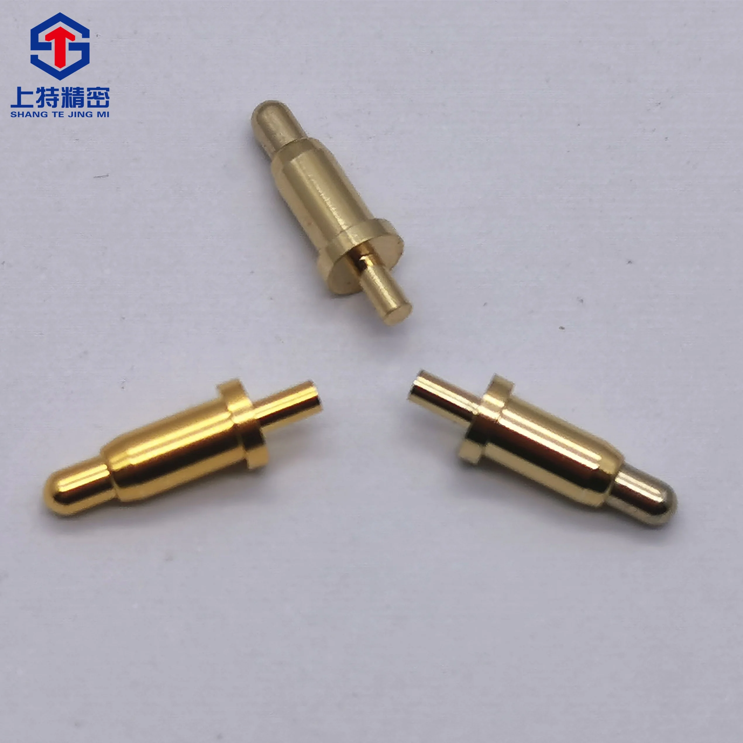 Shangte Customized Brass Pogo Pins Spring Contact Probes Test Probe