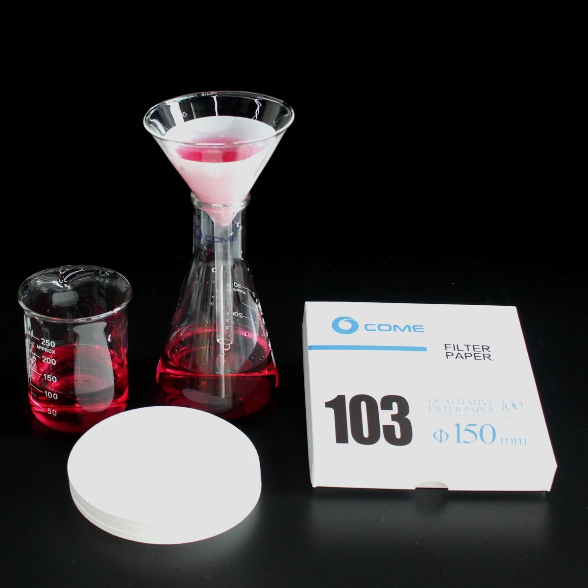 Medicine qualitative  lab filter box paper for laboratory  Equivalent To Cytiva Filter Paper