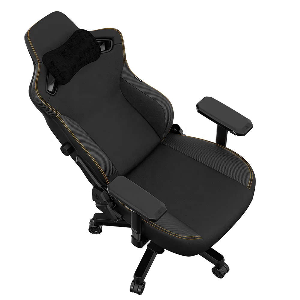 Singapore Malaysia Hot Selling Stock Ready AndaSeat Kaiser 3 Black Premium Gaming Chair Bonded PVC leather Silla Gamer