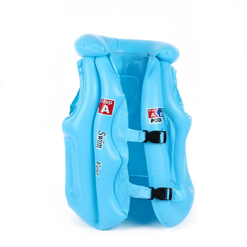 Safety pvc inflatable Children swim vest life-saving jacket water