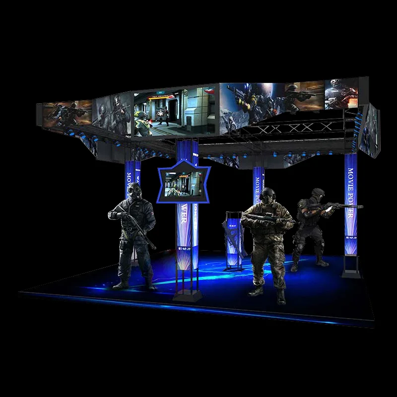 Shopping Mall Multiplayer Free Walking Roaming VR Arena Esports Mall Game Zone