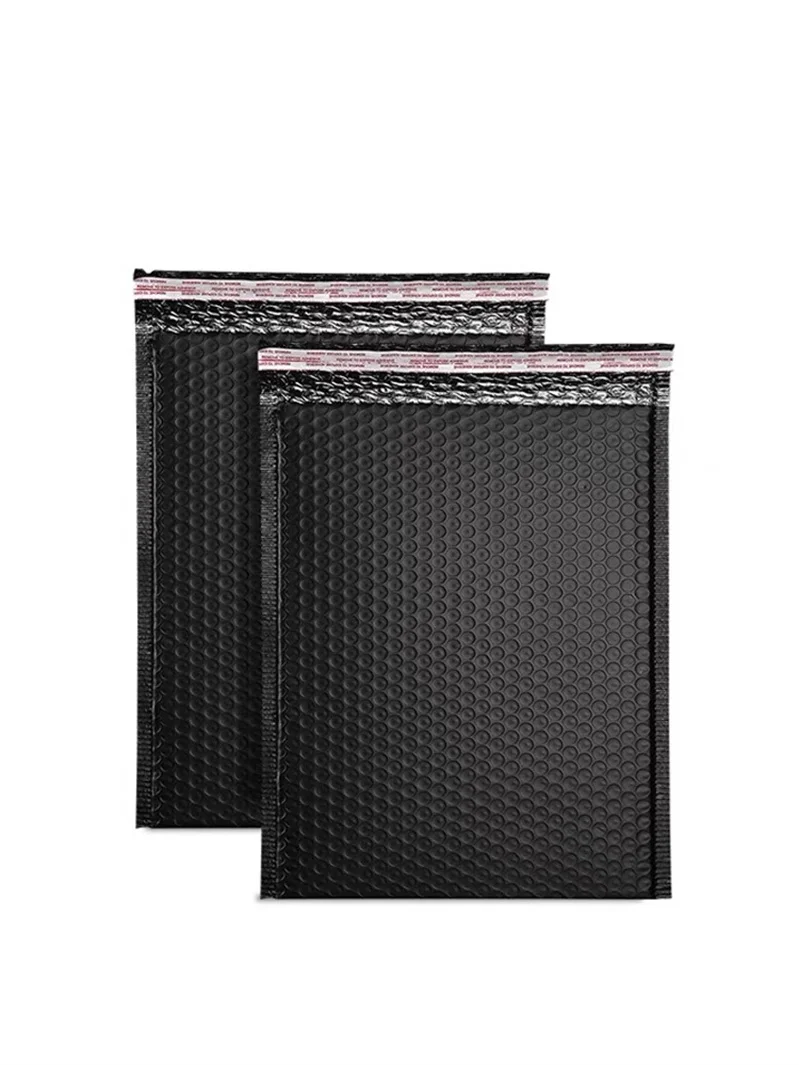 14X16+4CM Paper Bubble Envelopes Padded Mailer Bag Black Bubble Mailer Bags Logo Small Bubble Mailer Shipping Envelopes Bag