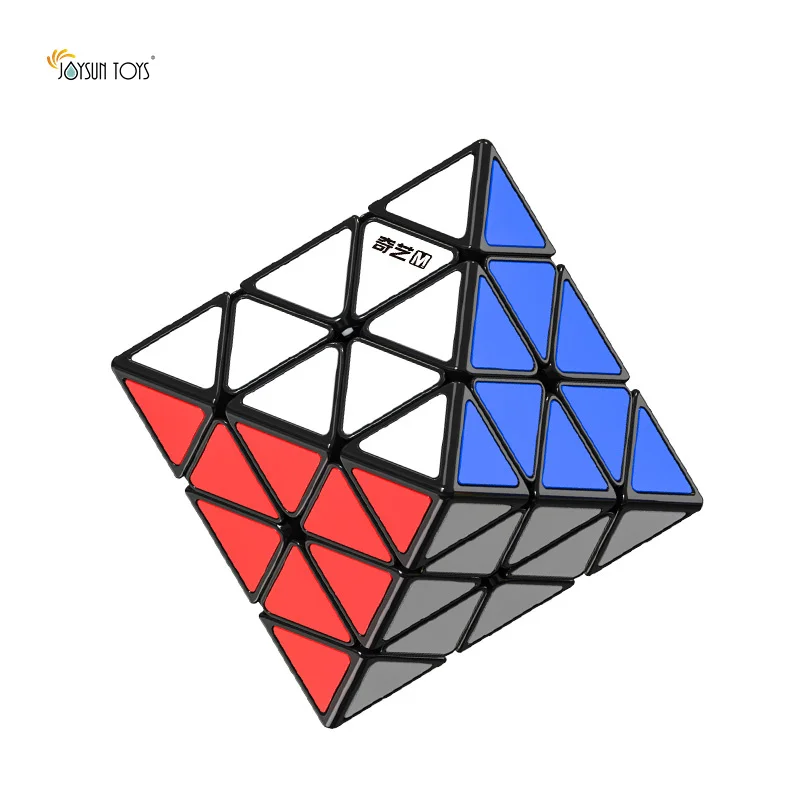 Hot QY new Magic Cube rubixs Educational Toy rubic cube holographic FTO magnetic Speed Puzzle Magic Rubix Cube