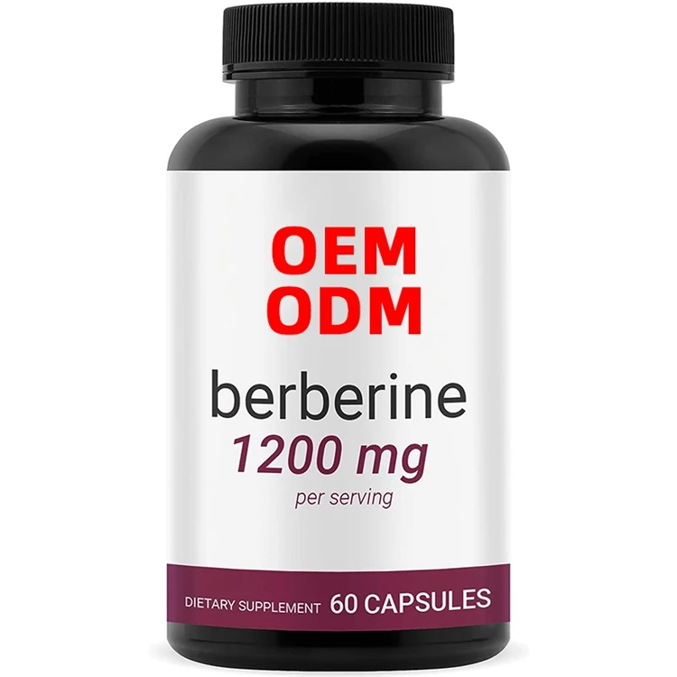 60 Capsules Berberine Supplement 1200mg Per Serving Berberine HCI Berberine Plus