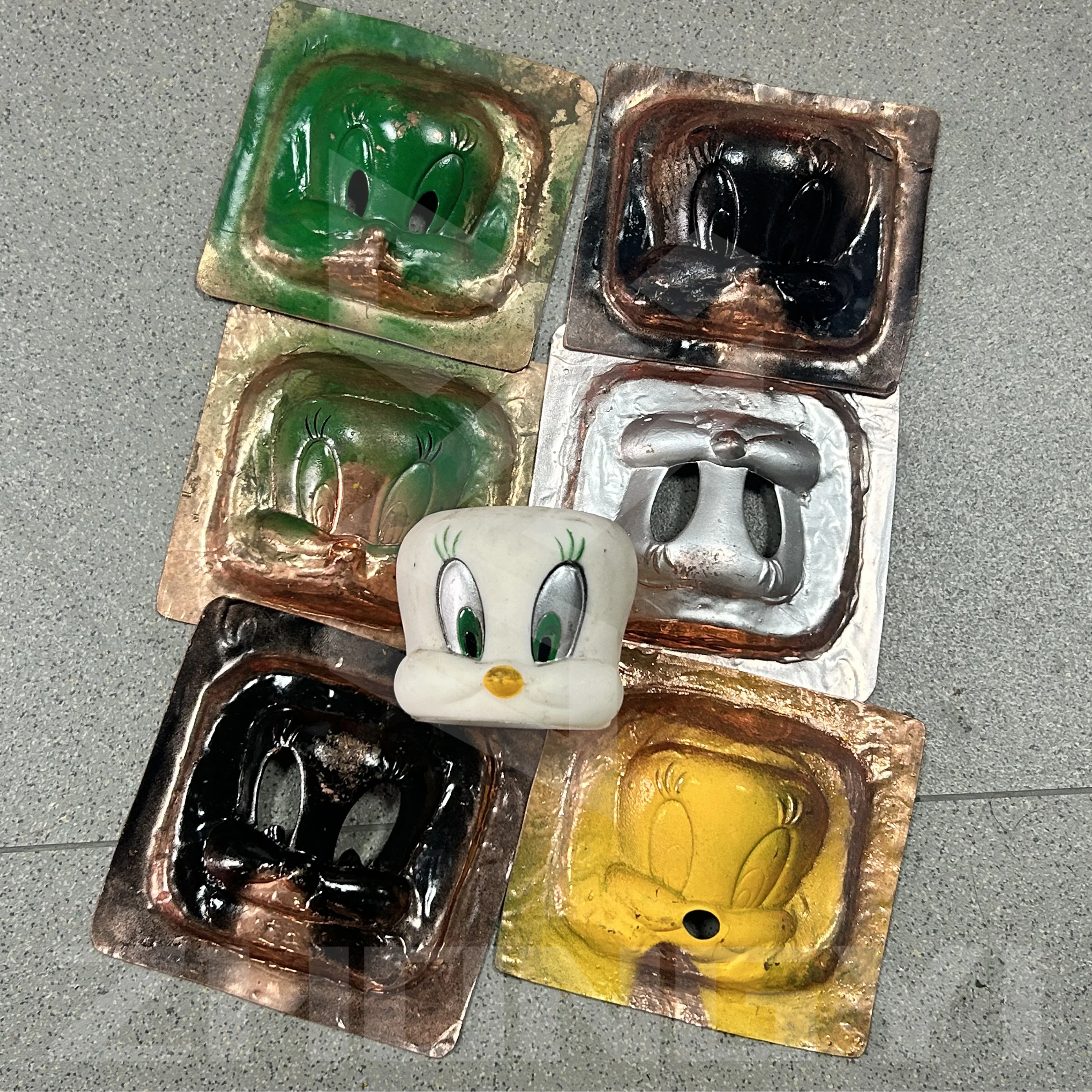 Soccer Duck Toys Reborn Doll Mannequin Jump Horse Ball Inflatable Animals Toy Molding