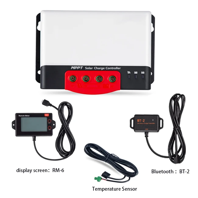 MPPT MC серии 20A 30A 40A 50A зарядное устройство с регулятором батареи 12v24v auto Max Солнечный вход 100VDC для использования системы солнечной вне сети