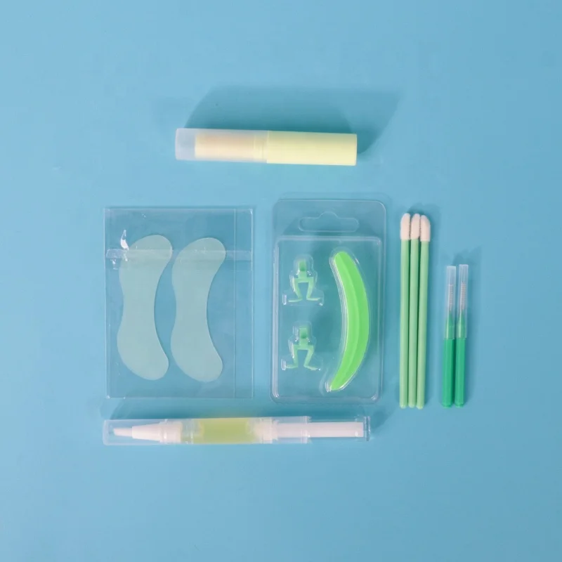 Multicolor lash extension patch Reusable Silicone lubricant oil lash lift glue balm lash shield eyelash extension separator pads