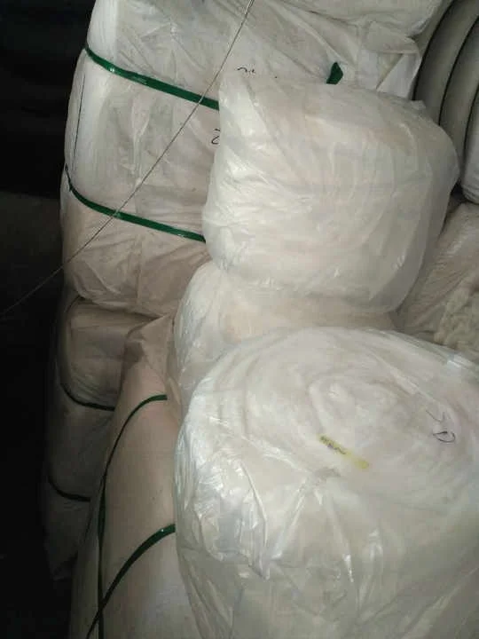 Nylon Staple Fiber Tops 3Dx88-98mm semi Dull Raw White Virgin For Wool Spinning