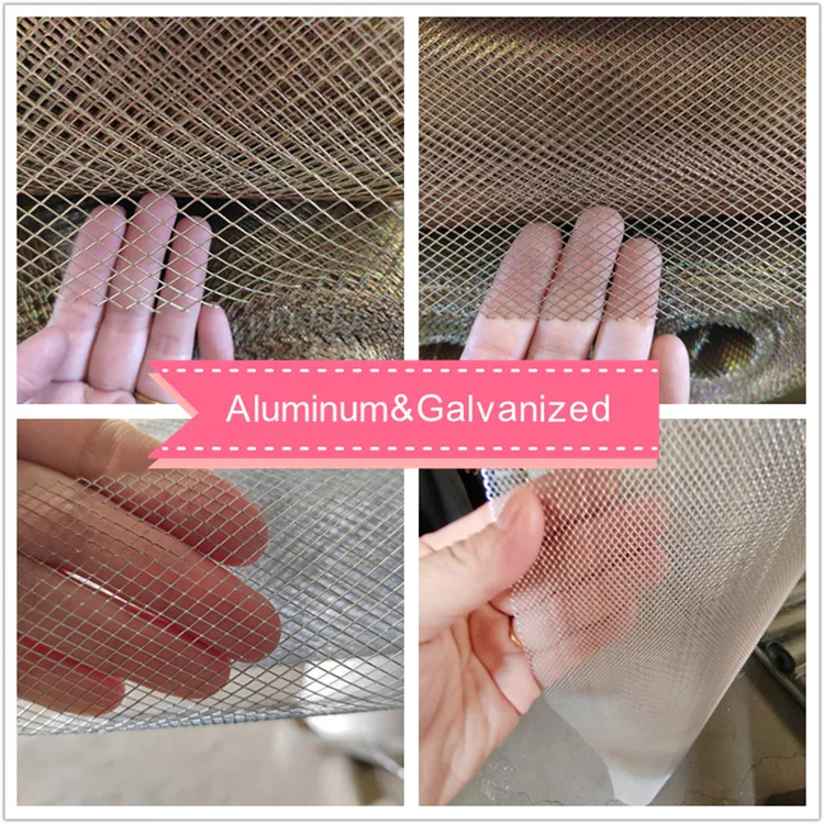 Aluminum Expanded Metal Mesh for Micro Mesh and Diamond Metal Mesh