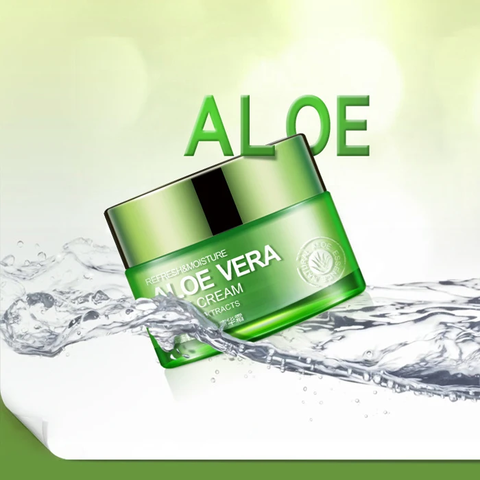 High Good Quality Aloe Vera After Sun Repairing Moisturizing Natural Face Beauty Cream