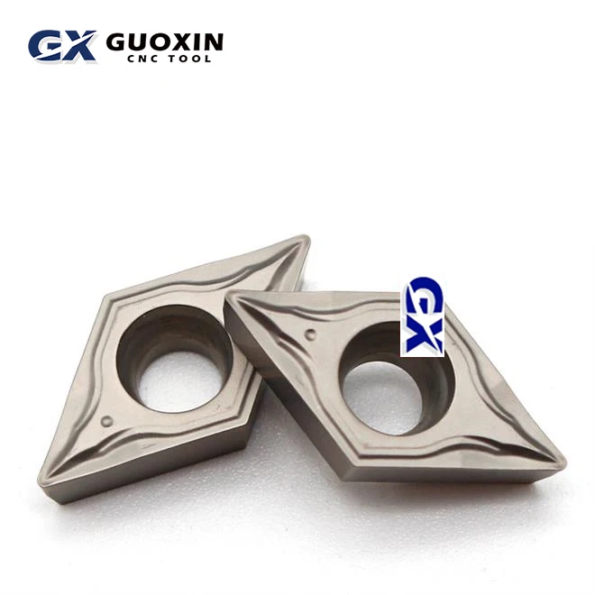 DCMT INSERT  CNC Lathe  Metal Cutting Tool   Carbide Turning  Inserts DCMT11T304-FG LF90