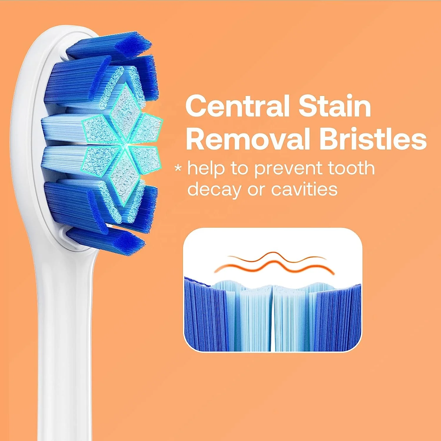 Bitvae S3 Rechargeable Electric Power Toothbrush with Pressure Sensor