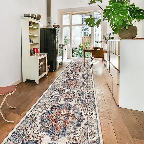 custom Boho non slip runner rug carpet laundry carpet laundry luxury carpets and mats rug