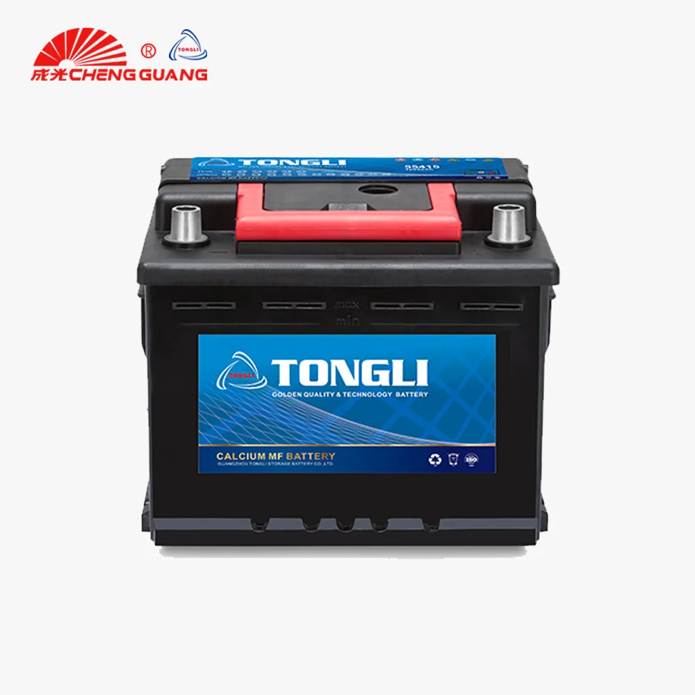 Germany standard DIN75/57539 mf 75AH automotive small car using saudi arabia car battery