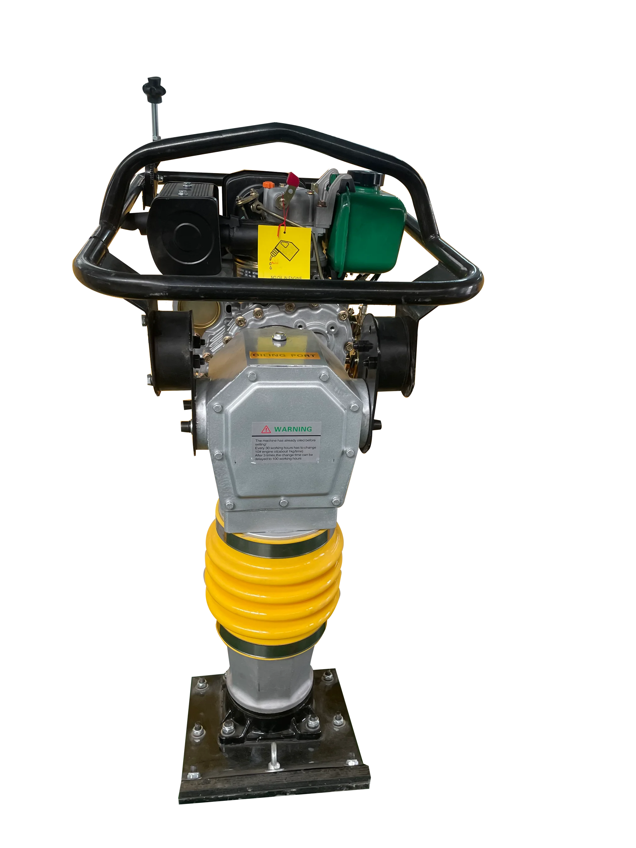 hot salegasoline type  jumping jack /floor vibrating machine / tamping rammer machine