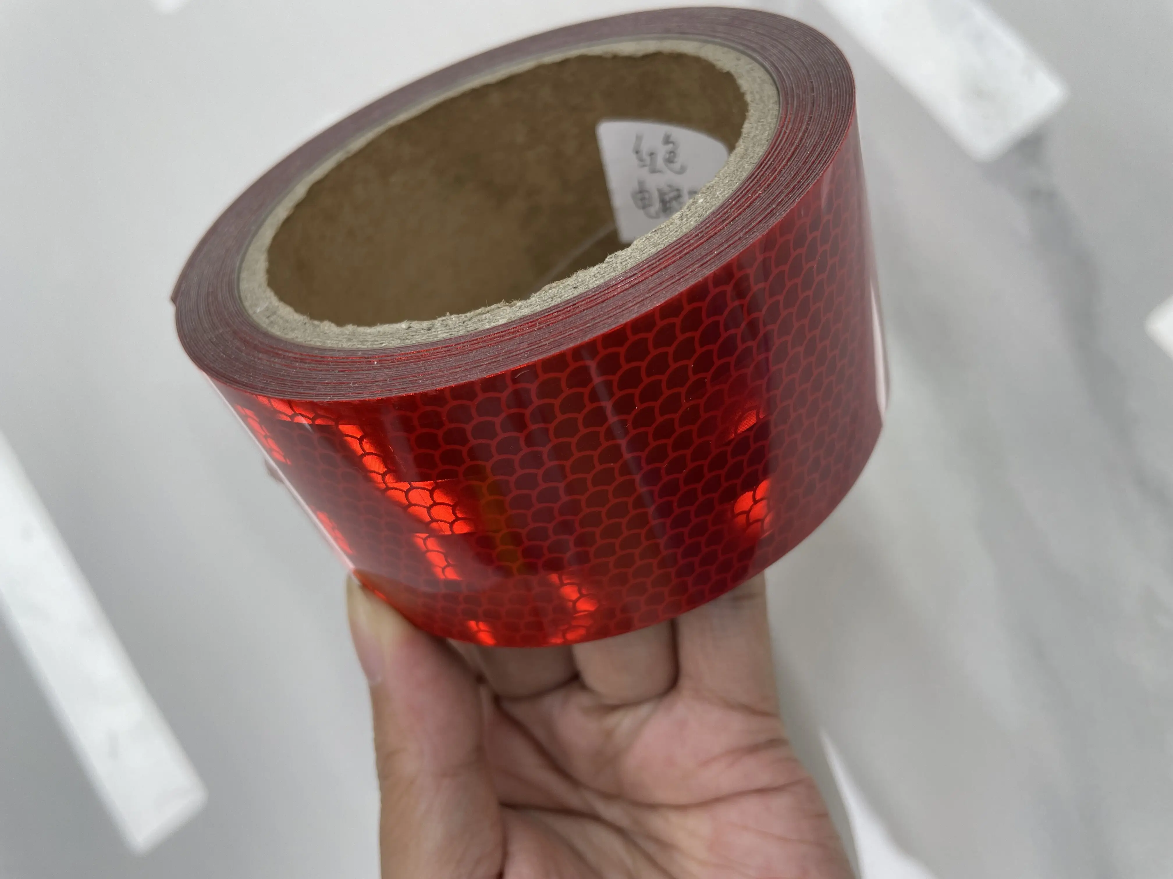 SASO 2913 Yellow Truck Reflective Tape Aluminizing Conspicuity Warning Tape Stickers