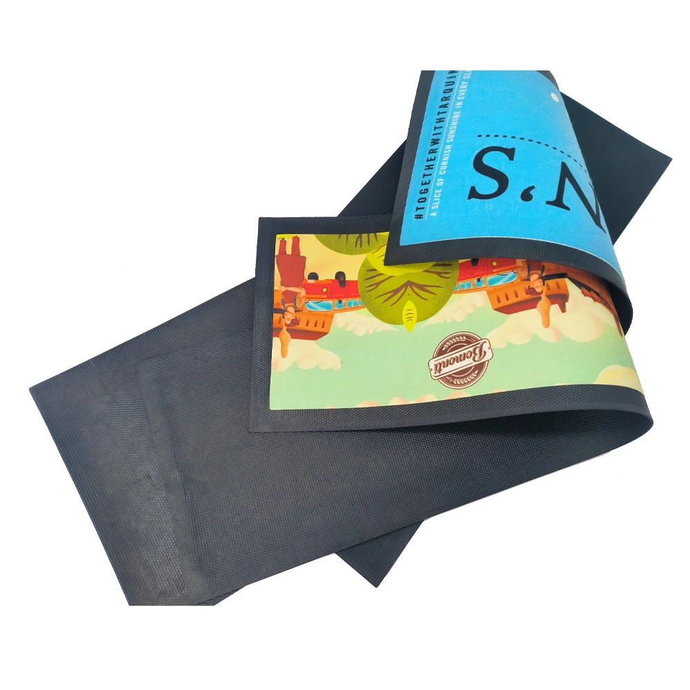 Factory price  Beer mat Anti-slip Natural  Nitrile Rubber bar runner mat With Bar accessories Custom printing LOGO Bar Spill Ma