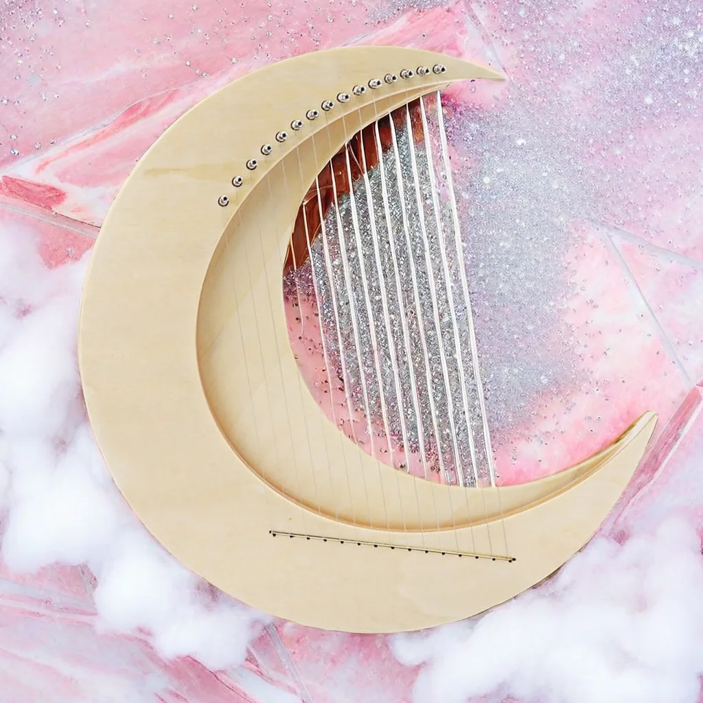 8/11/15 Portable Mini Stringed Lyre C Key Harp with Steel Wire Strings Musical Instruments & Accessories