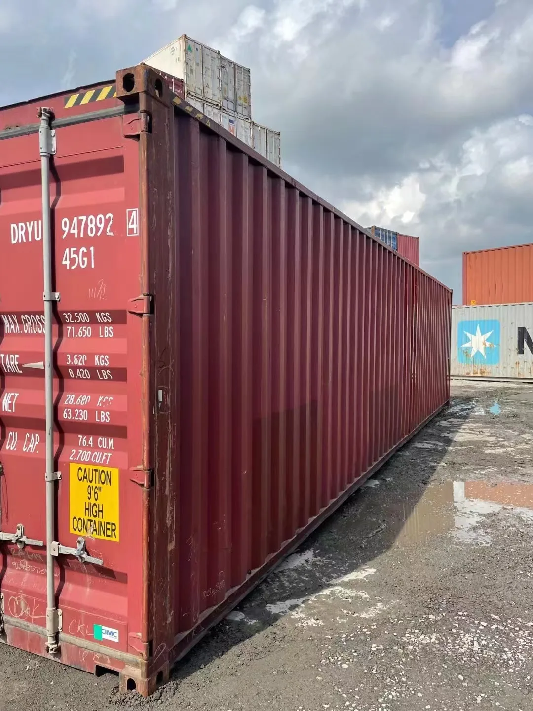 Tianjin Xingang new 40hq shipping container for sale
