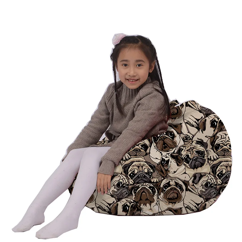 Lazy Bean Bag Sofa Bed Kids Bean Bag Chair Sofa Bean Bag Chair Fabric Cove Living Room Furniture