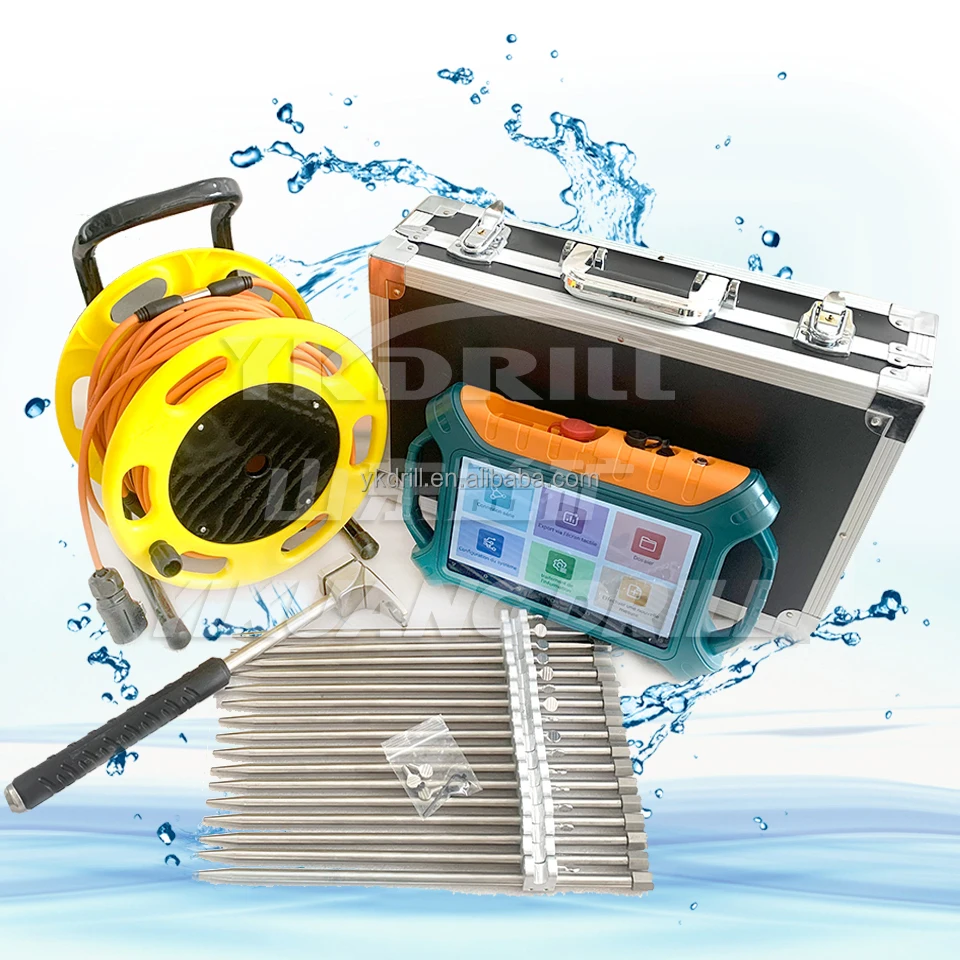 New ADMT-300SX-16D 16 Channel 300 meter High Efficiency Underground Water Detector Water Leak Finder Machine