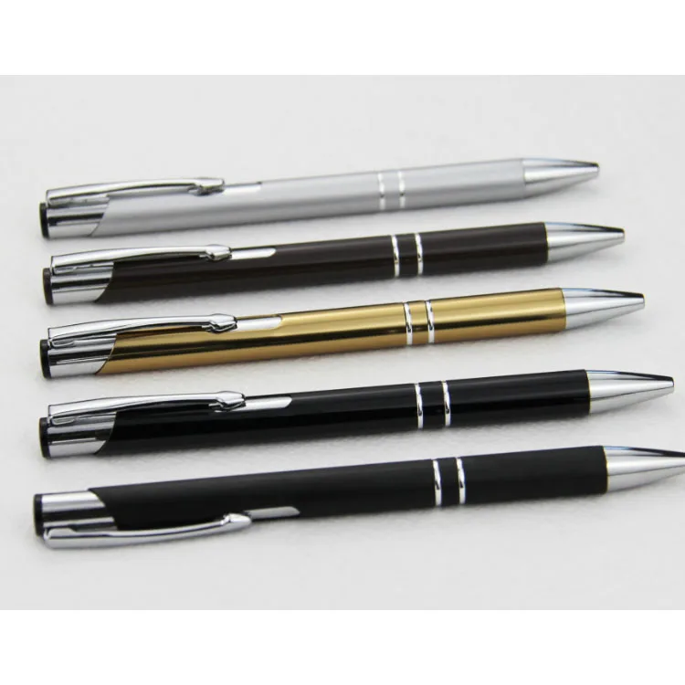Hot selling promotional pen custom logo ball pen metal pen with custom logo