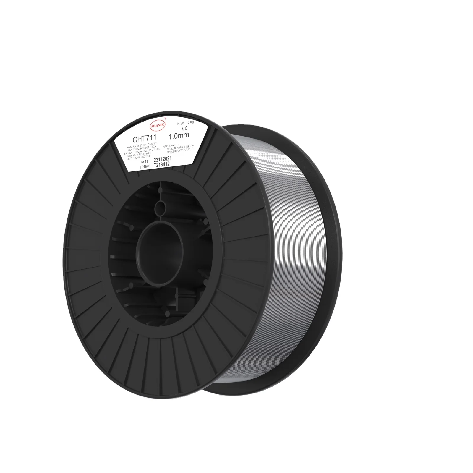 Ws A5.20 E71T-1C Mig проволока с Флюсом сварочная 1 2 мм 6