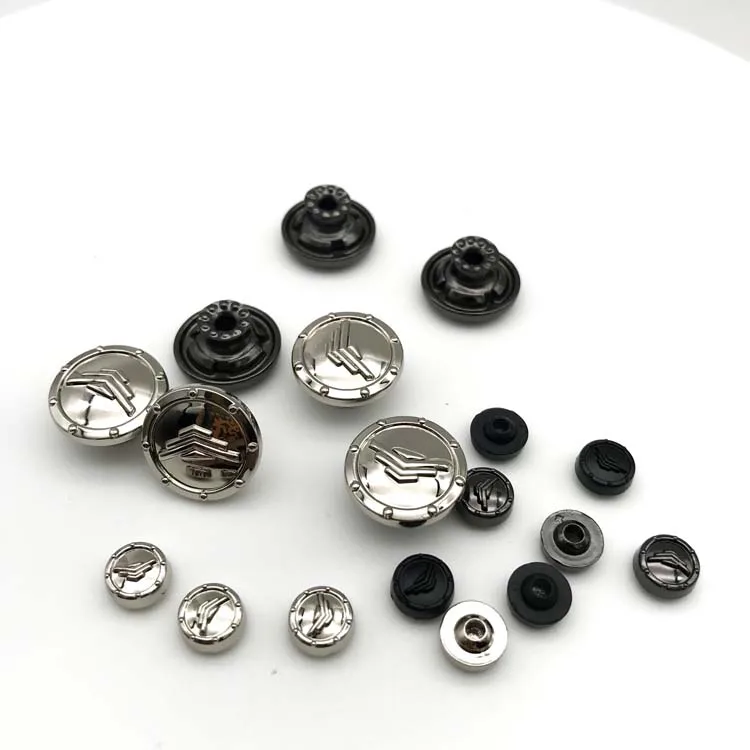 Wholesale double cap single cap cheap metal jeans rivets for shoe bag clothing decorative rivets