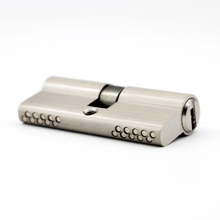 High Security Double Open Brass Lock Cylinder with Computer Keys