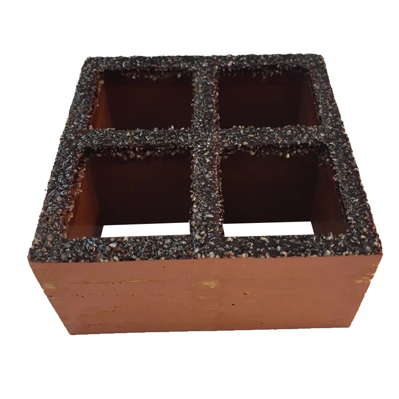 Factory Direct Price Fiberglass Molded Grating Square Mesh 38X38X38 FRP GRP Grating