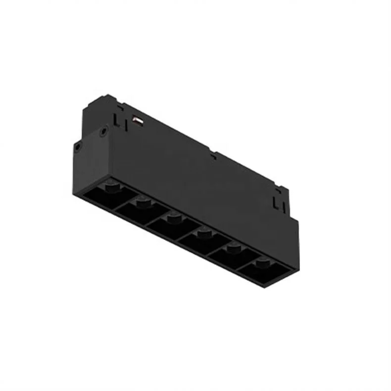 Indoor Lighting Office Fixture Surface Led Track Light Surface Mounted Linear Led Grille Lamp