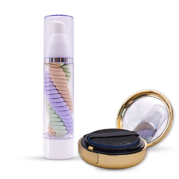 
Make your own brand multi function three colors spiral makeup primer 