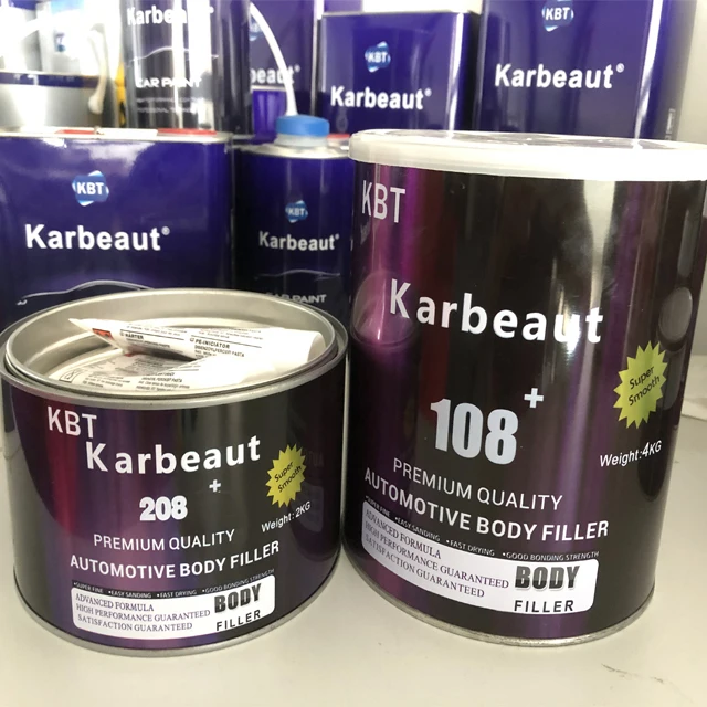 
2K CHPO poly putty with yellow white hardener 