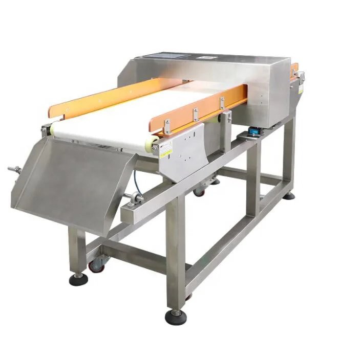 Metal Impurities Detecting Machine with Conveyor Belts,Automatic metal detector for food industry