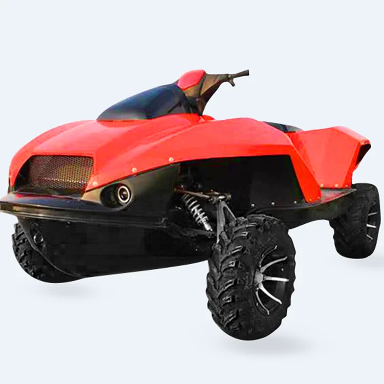 China High Quality 4 Wheel 1400cc Motorboat Amphibious Vehicle For Sale At Cheap Price