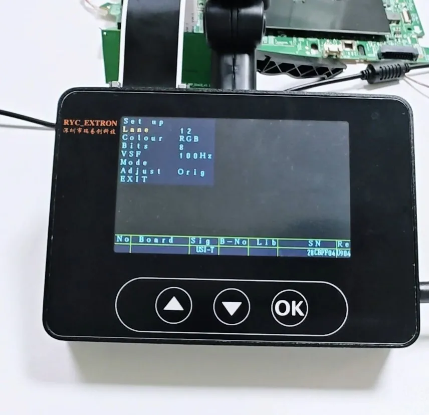 EXV9210  P2P/CSPI/CEDS/USIT to  output screen tester TV Mainboard Motherboard Tester AND PANEL TESTER for Samsung TV