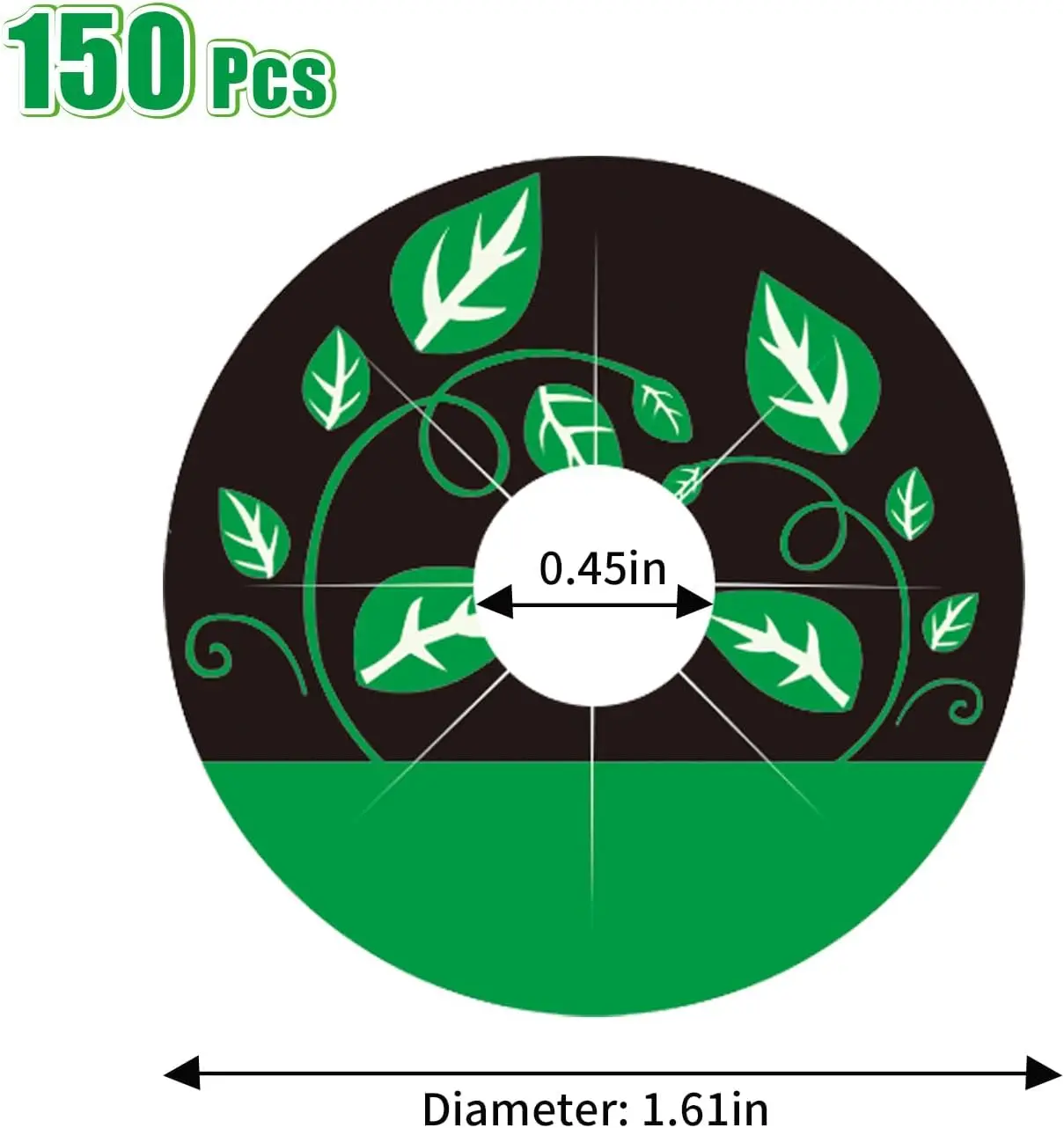 PVC Seed Pot Labels Sticker Peel and Stick Hydroponic Garden Label Plant Grow Basket Label for Plant Enthusiasts Aerogarden